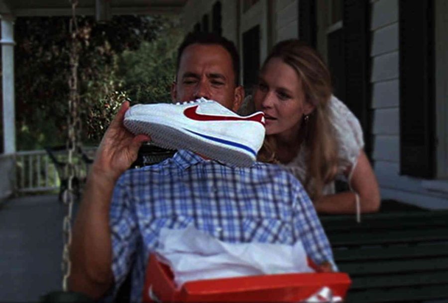Running shoes Forrest Gump (1994)