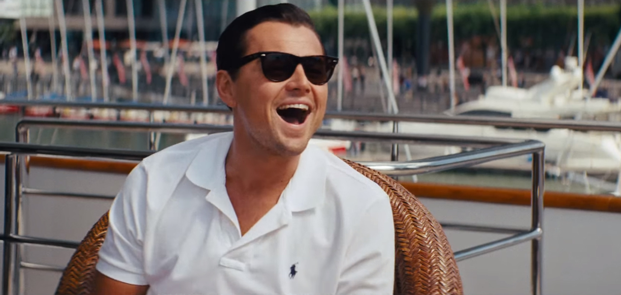 ray ban wolf of wall street