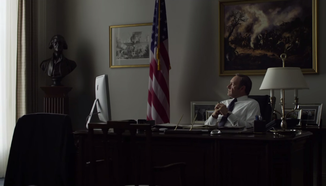 Apple iMac in House of Cards