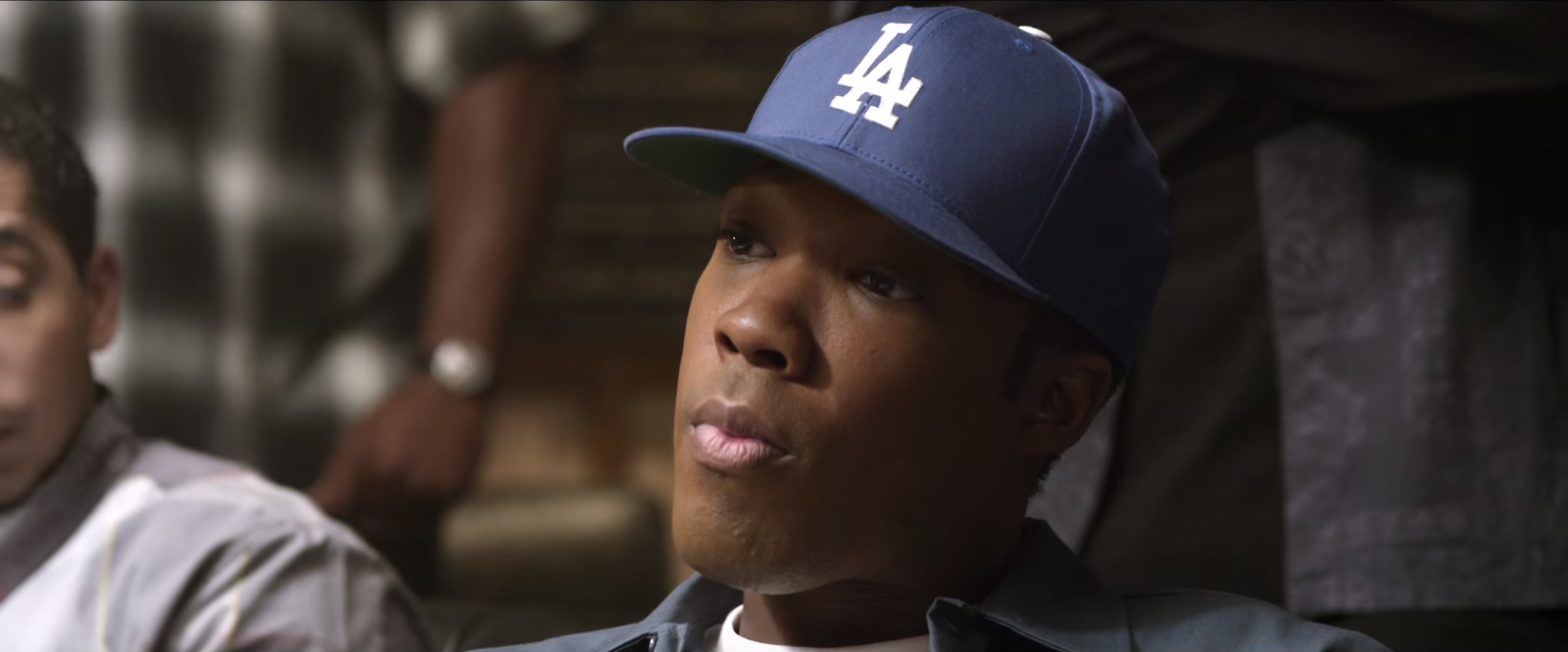 LA Dodgers hat Dr. Dre in Straight Outta Compton (2015)