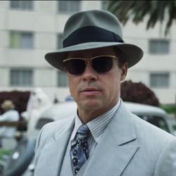 Fedora Hat Brad Pitt in Allied (2016)