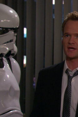 Star Wars Stormtrooper Barney Stinson in How I Met Your Mother
