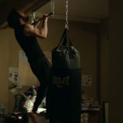 Everlast punching bag in American Assassin (2017)