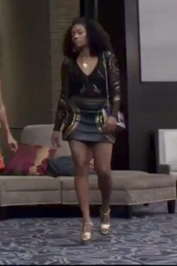 Golden heeled sandals Tiffany Haddish in Girls Trip (2017)