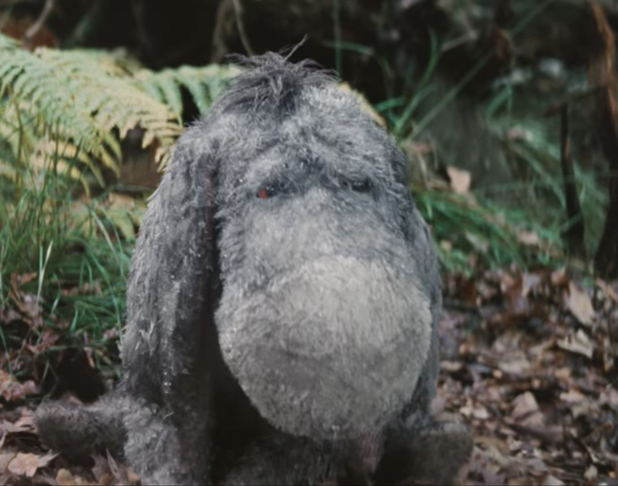 eeyore plush christopher robin