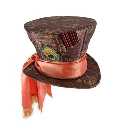 Alice in Wonderland New Tim Burton Mad Hatter Adult Hat