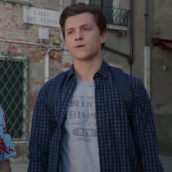 If You Be­lieve in Telekine­sis Please Raise My Hand T-Shirt Tom Holland in Spider-Man: Far From Home (2019)