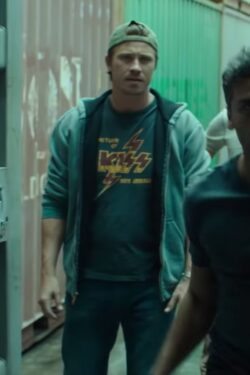 KISS T-shirt Garrett Hedlund Triple Frontier 2019