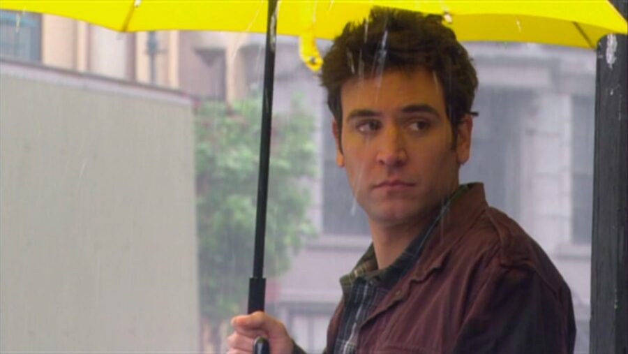 Ted's Yellow Umbrella in How I Met Your Mother-1