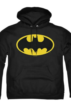 Batman Classic Logo Hoodie Sweatshirt