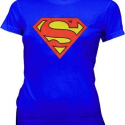 Superman Original Classic Logo T-shirt - Blue - XL