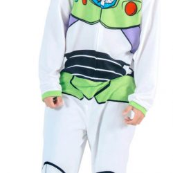 Toy Story Buzz Lightyear Union Suit Costume Pajama - White - XL