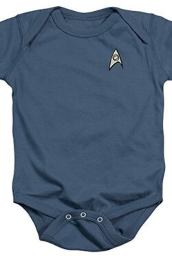 Uniform Infant Baby Romper - Blue - 6 Mo