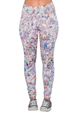 Where's Waldo? Women's Leggings - White - XXL