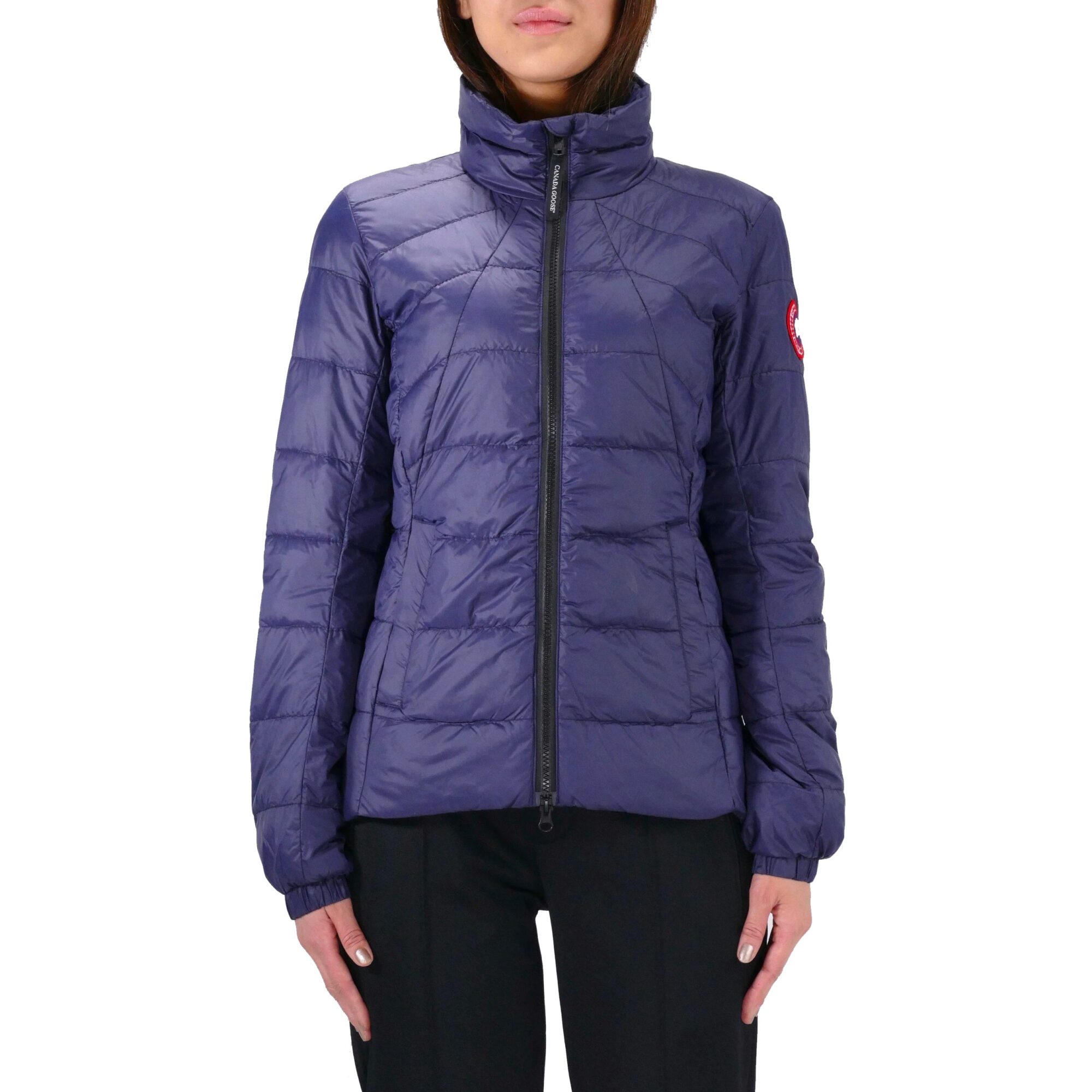 Blue Canada Goose Winter Jacket Josephine Langford in The Other Zoey