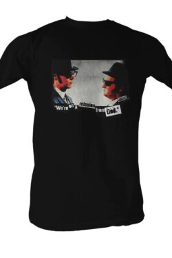 Blues Brothers Mission from God Black T-Shirt Tee