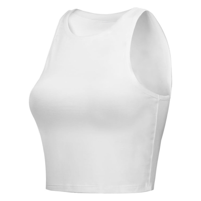 White tank top Brie Larson in The Marvels