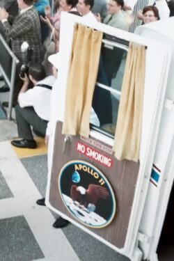 Apollo 11 Mission Sticker in Fly Me to the Moon
