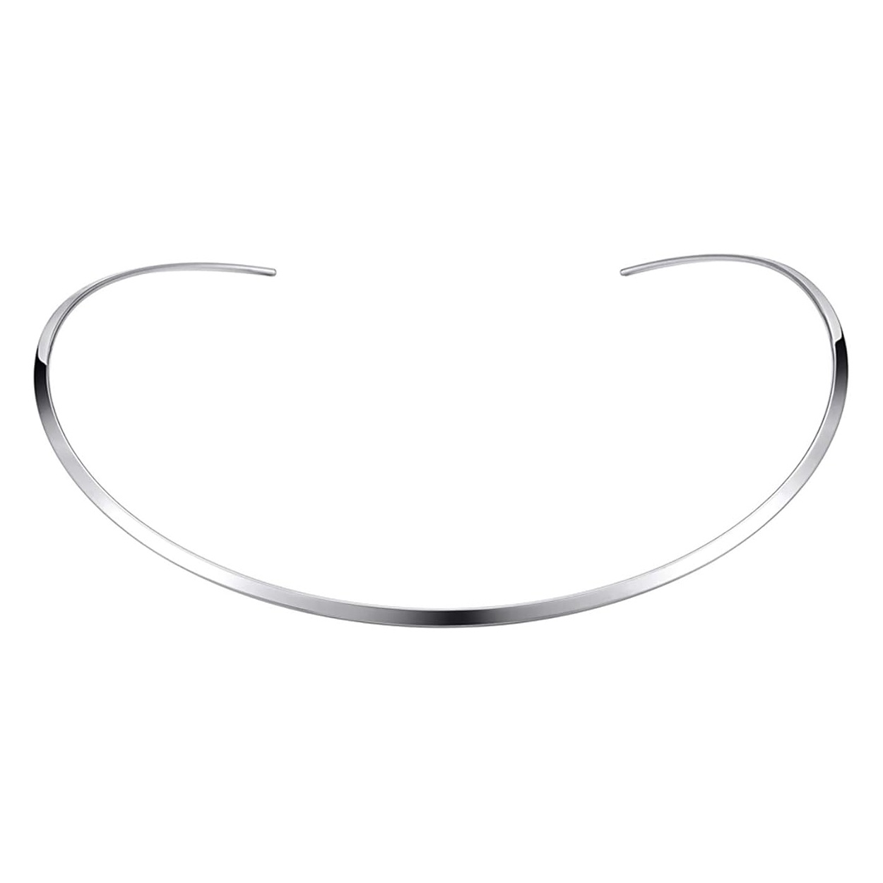 Silver Choker Necklace Dakota Johnson in Materialists
