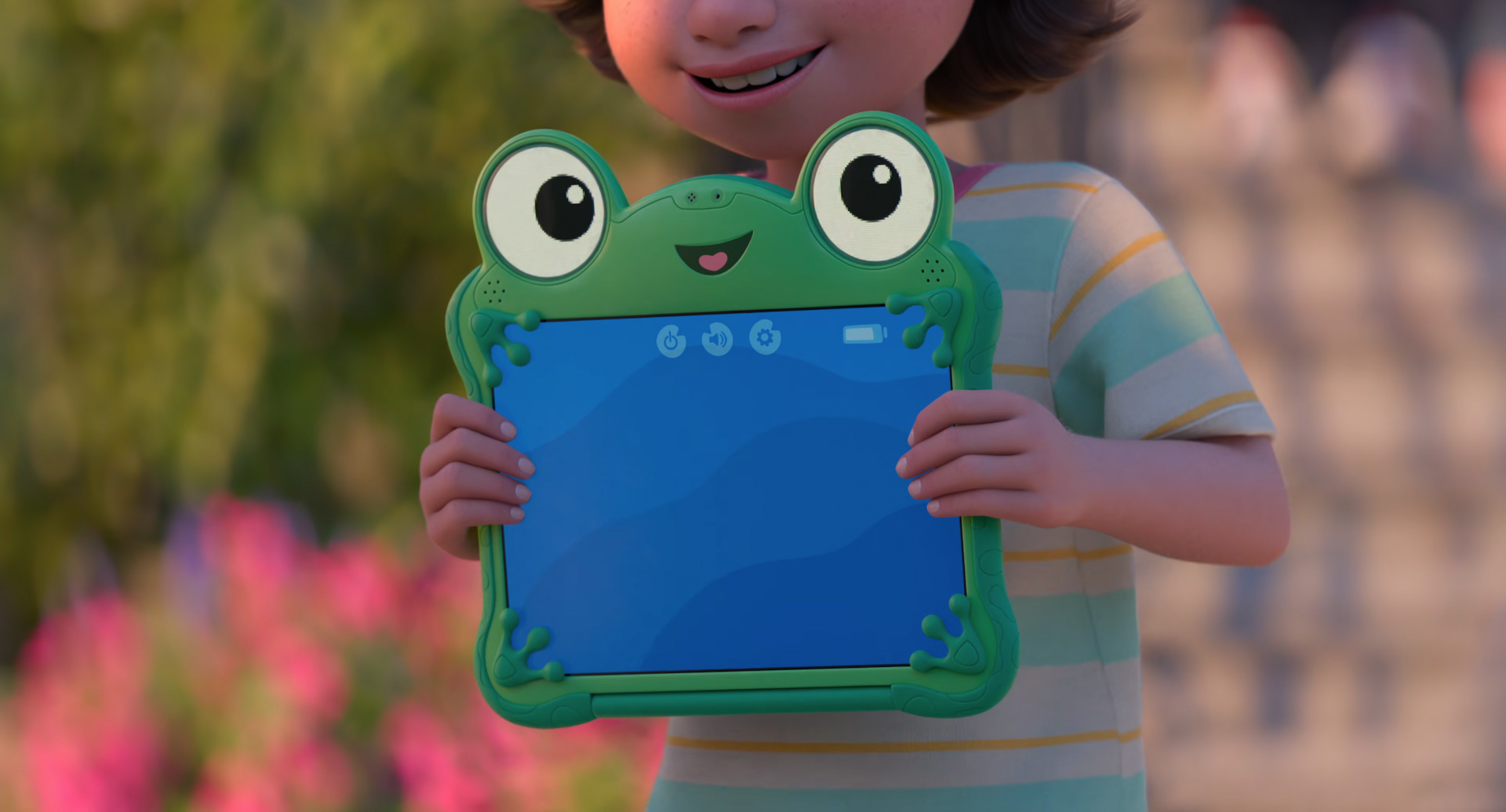 Lilypad Frog Design Smart Tablet from Toy Story 5